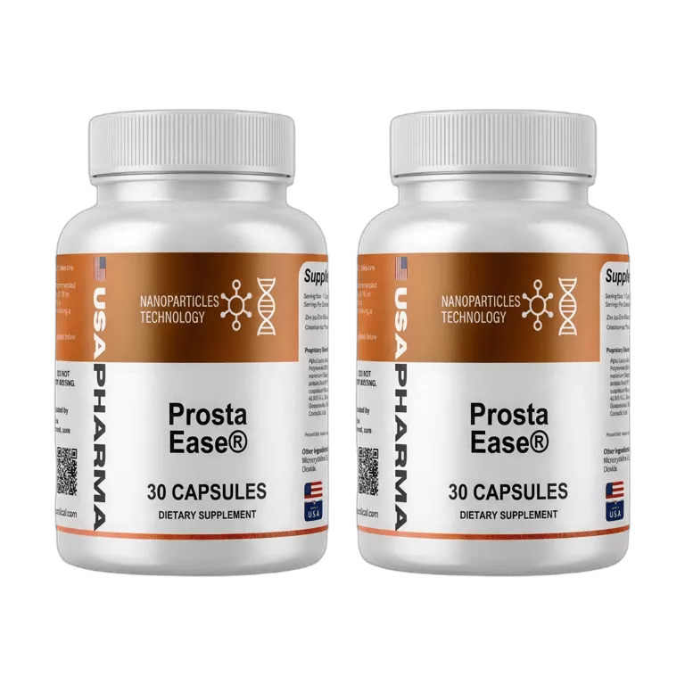 ProstaEase 2-bottle supply – 60 day prostate health supplement