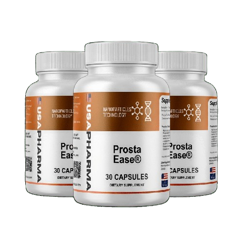 ProstaEase 3 bottle supply – prostate health supplement by USA Pharma